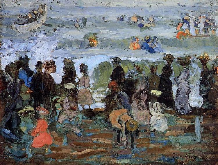 Maurice Prendergast After the Storm oil painting image